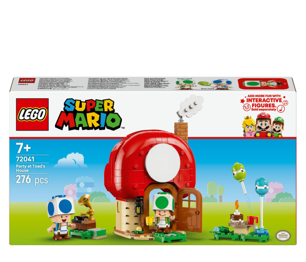 LEGO Super Mario 72041 Toad i domówka - 1331713 - zdjęcie